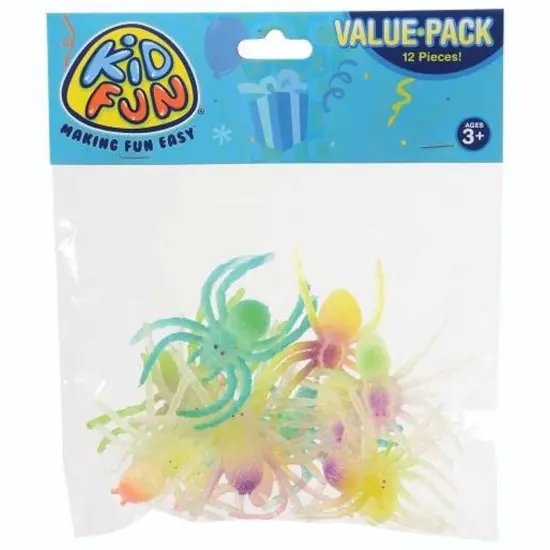 Glow In The Dark Spiders Include 12 Units {1}