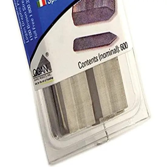 Logan F54 Dual Drive Elite Rigid Point Strips for use with F500-2 Driver, Pack of 600 {3}