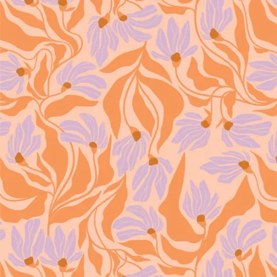Wind Dance in Blaze (tan69908) | Tangerine | AGF Studio | Art Gallery {1}