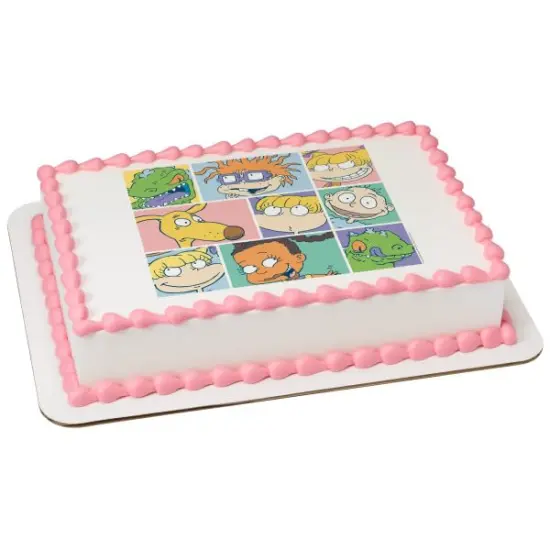 Rugrats Since 1991 PhotoCake&reg; Edible Cake Topper Icing Image for 1/4 Sheet cake or larger {1}