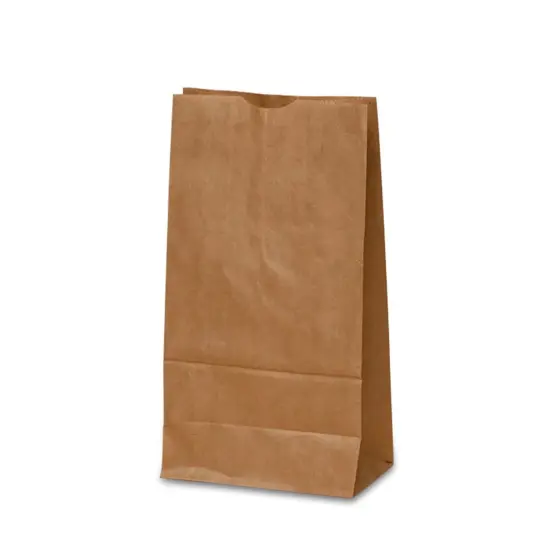 Kraft Grocery Bags 3 1/2'' x 2'' x 6 1/2'' {1}
