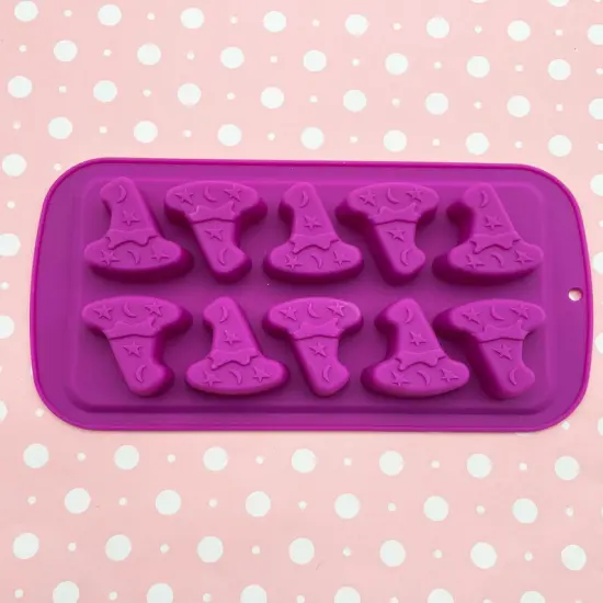 Chocolate Silicone Mold- Witch Hats {1}