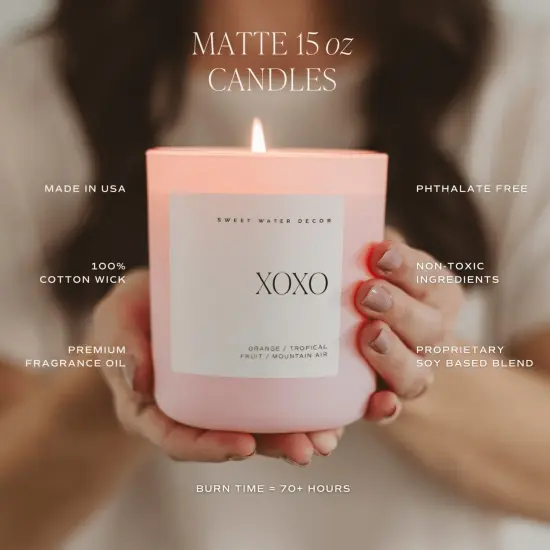 XOXO SOY CANDLE {3}
