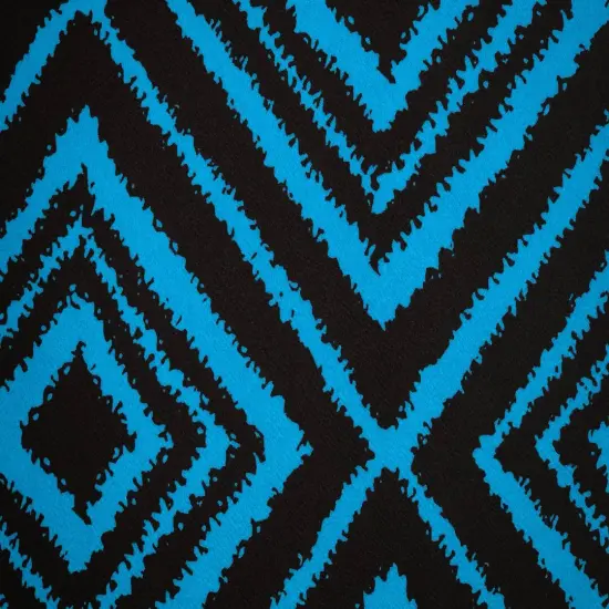 1 Yard Liverpool Knit Geometric Print Fabric for Fashion and Accessories 58/60 Inches Wide Red/Black {5}