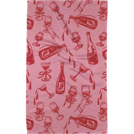 WINING AND DINING TEA TOWEL {1}