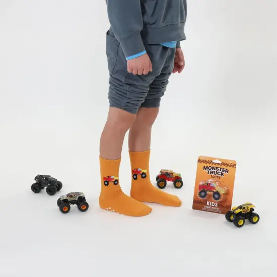 MONSTER TRUCK KIDS SOCKS {2}