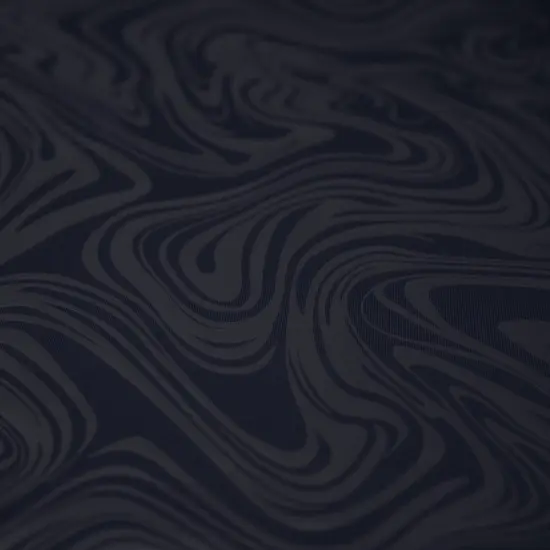 1 Yard Marble Foil Printed Nylon Spandex Superflex Fabric 36" x 59/60" Navy/Matte Navy {1}