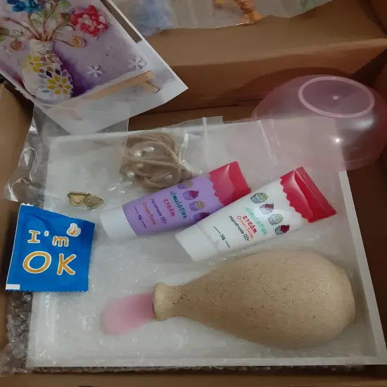 DIY Mosaic Vase Painting Kit &ndash; Arts & Crafts Kit with Flower Mosaic Stickers & Gems &ndash; Handmade Vase Craft for Kids & Adults &ndash; Room Decor & Christmas Gift {5}