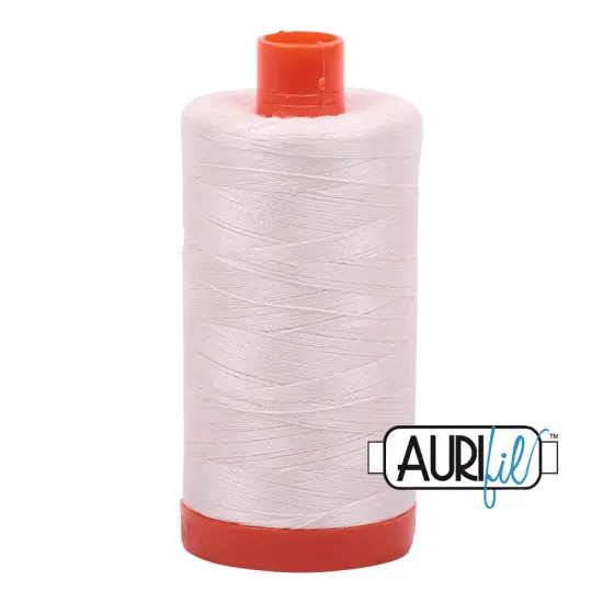 Oyster (2405) | 50wt Large Spool (1300M / 1422Y) | Aurifil Thread {1}