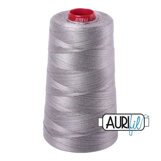 Stainless Steel (2620) | 12wt Cone (1750M / 1914Y) | Aurifil Thread {1}