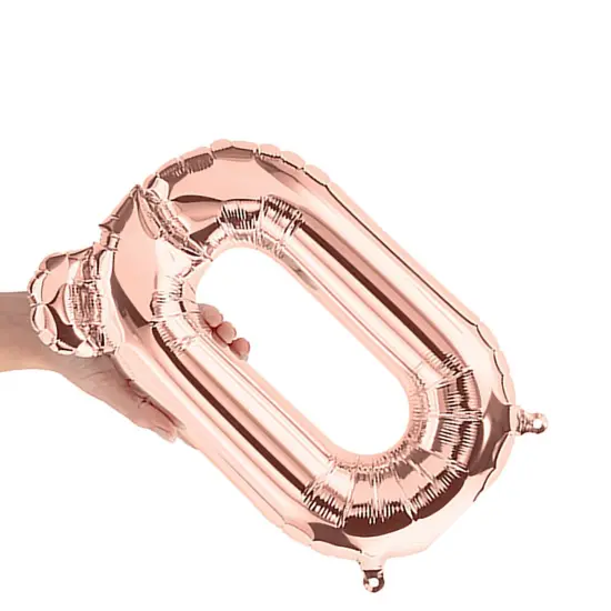 NorthStar Balloons&reg; 16 Inch Letter Q Rose Gold Air Fill Only {3}