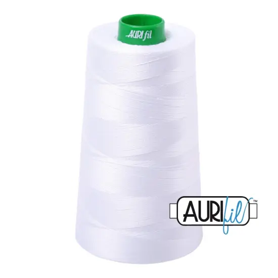 White (2024) | 40wt Cone (4700M / 5140Y) | Aurifil Thread {1}