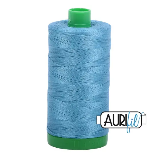 Teal (2815) | 40wt Large Spool (1000M / 1094Y) | Aurifil Thread {1}
