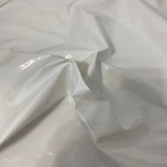 1 Yard Patent Faux Leather Apparel Vinyl Fabric With 54 Inch Wide Silver {5}