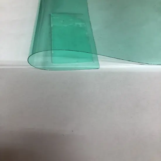 1 Yard Marine PVC Tinted Plastic Vinyl Fabric For Upholstery And Crafts 54 Inch Wide Aqua {1}