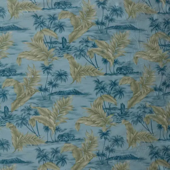 1 Yard Island Areca Palm Peachskin Fabric For Apparel Sewing And Craft Projects 45 Inch Khaki {4}