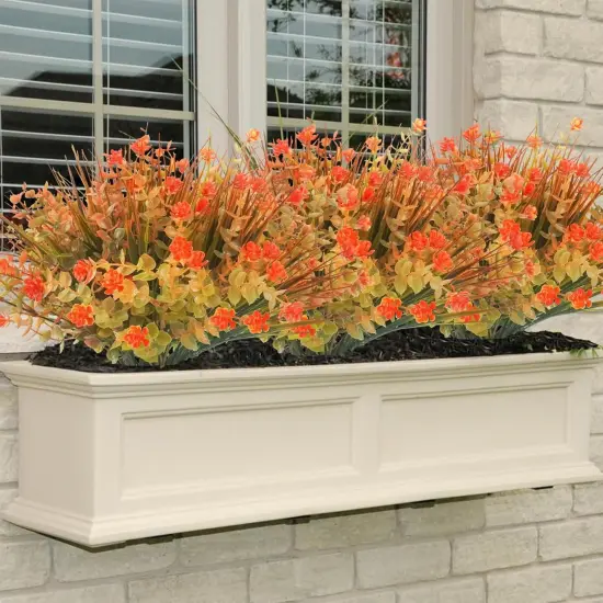 20 Pcs Artificial Fall Flowers - Eucalyptus & Grass {5}