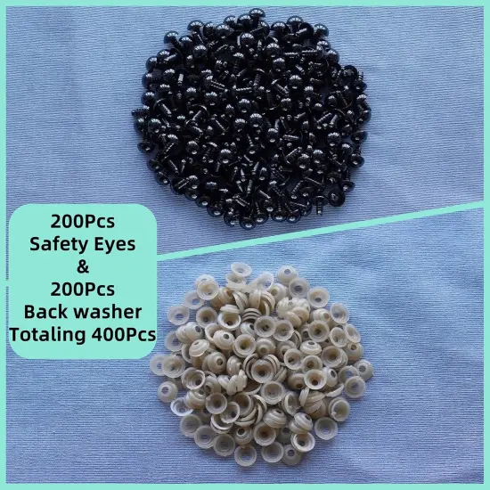 400Pcs 12mm Safety Eyes and Washers 12 mm Safety Eyes {5}