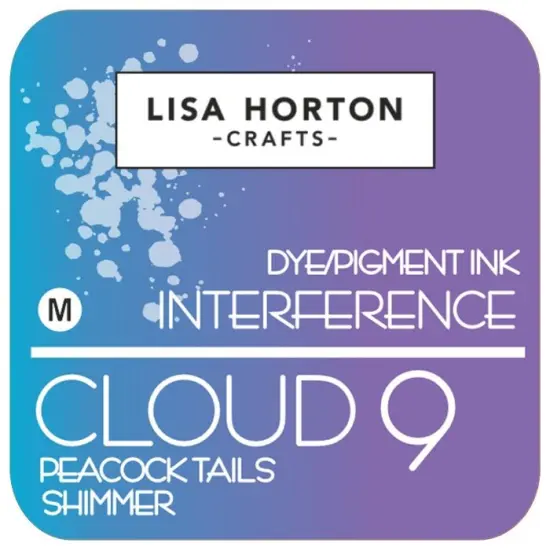 Lisa Horton Crafts Interference Ink Pad -Peacock Tails Shimmer {1}