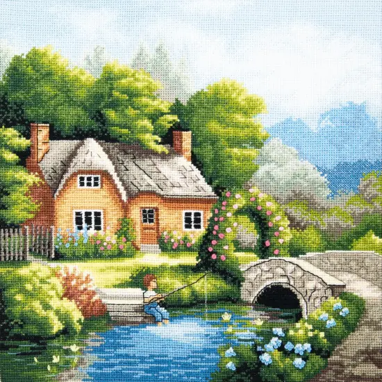Cross-stitch kit "Summer season" {1}
