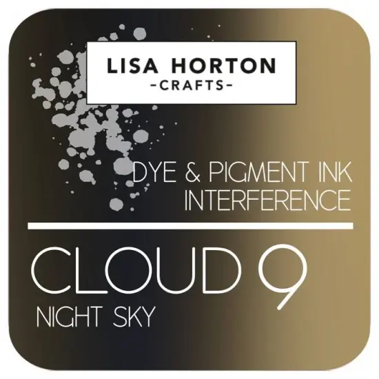 Lisa Horton Crafts Interference Ink Pad - Cloud 9-Night Sky {1}
