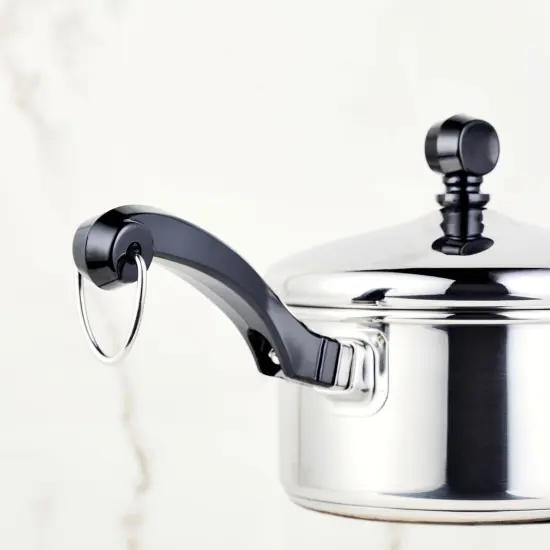 Farberware Stainless Steel 1-Quart Saucepan &ndash; Classic Durable Cookware for Everyday Cooking &ndash; Versatile and Easy to Clean {3}