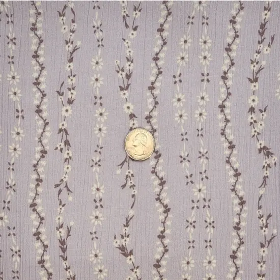 1 Yard Lilac Marble Rayon Crinkle Fabric &ndash; Soft Drapey Material, 50/52&rdquo; Wide {3}