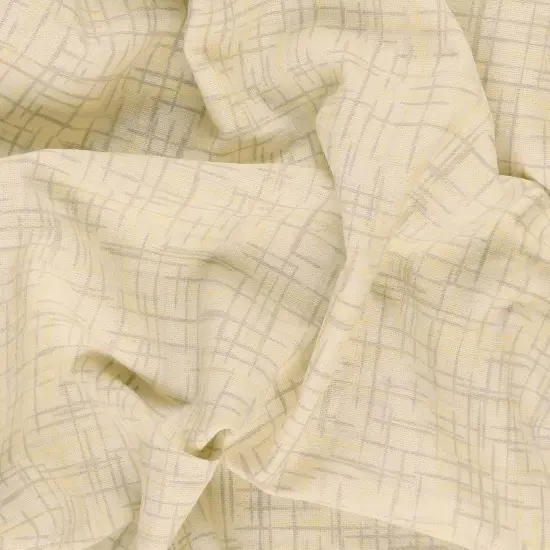 Mook Fabrics Linen Look Flannel Fabric [108 in. Wide] - By The Yard Tofu {2}