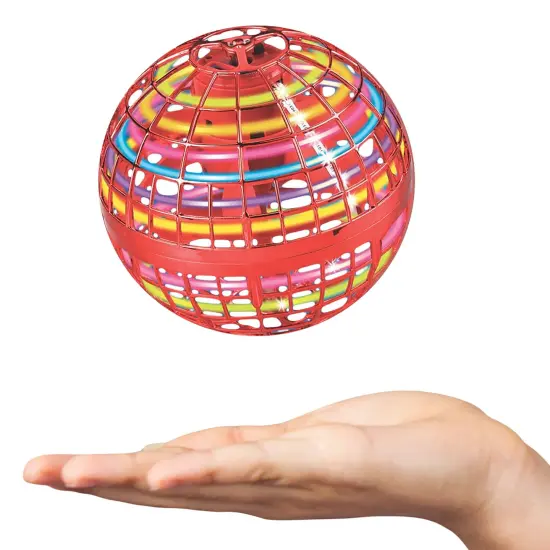 Collections Etc Wonder Sphere Red Magic Hover Ball Children's Toy {2}