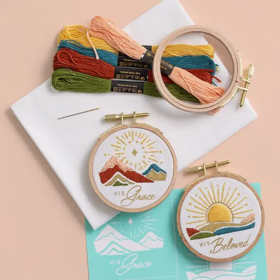 His Grace DIY Embroidery Kit {1}