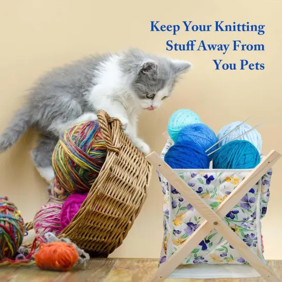 Yarn Storage Organizer for Yarn Skeins {5}