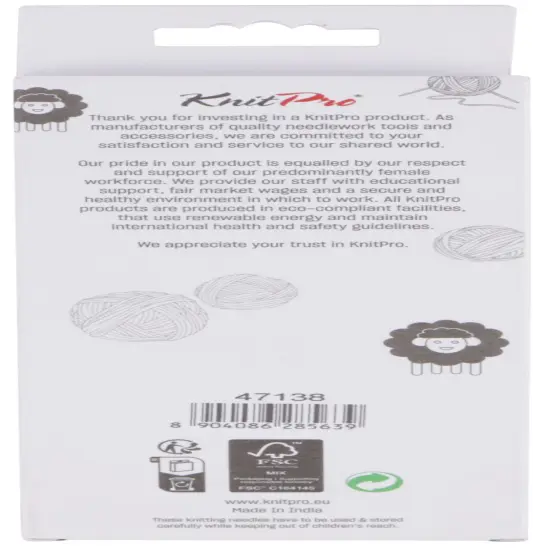 KnitPro-Zing Fixed Circular Needles 32"-Size 15/10mm {4}