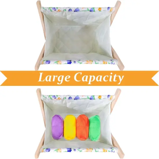 Yarn Storage Organizer for Yarn Skeins {2}
