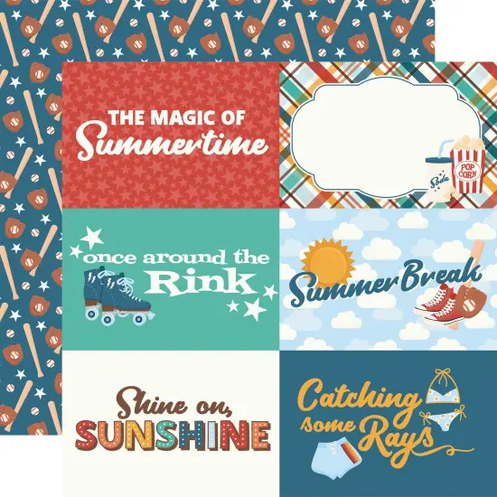 Summer Break Double-Sided Cardstock 12"X12" {2}