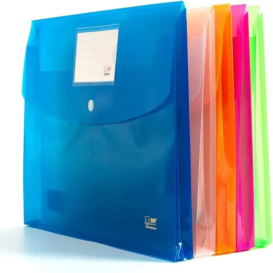 5 Pack Plastic Envelopes {2}