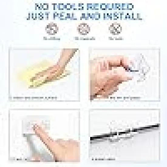 Outside Clear Cord Holders for Hanging Christmas Lighting {3}