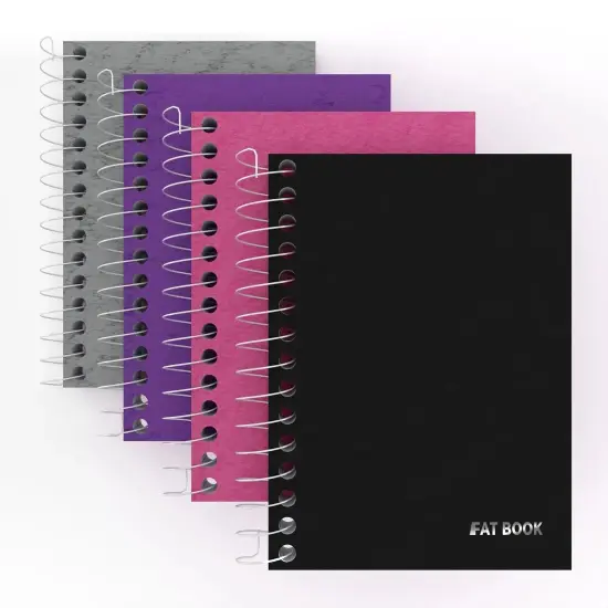 Fat Spiral Notebook - 5.5" x 4" - 200 Sheets - 48 Units {1}
