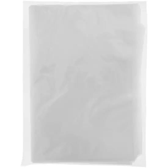 Plymor 14" x 20", 1.5 Mil Flat Open Clear Plastic Poly Bags {5}