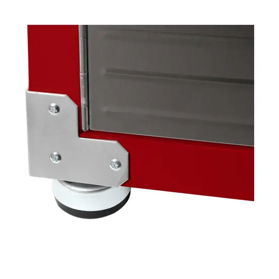 Seville Classics UltraHD Storage Cabinet, 30" W x 18" D x 72" H Red {5}