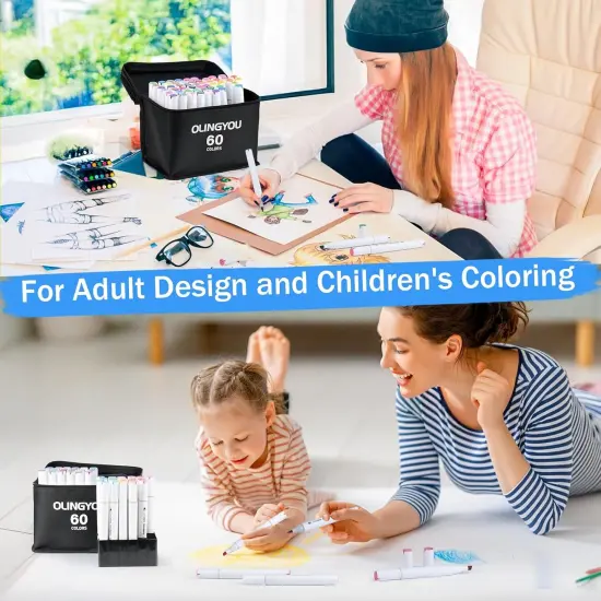 Dual Tip Alcohol Markers Set {3}