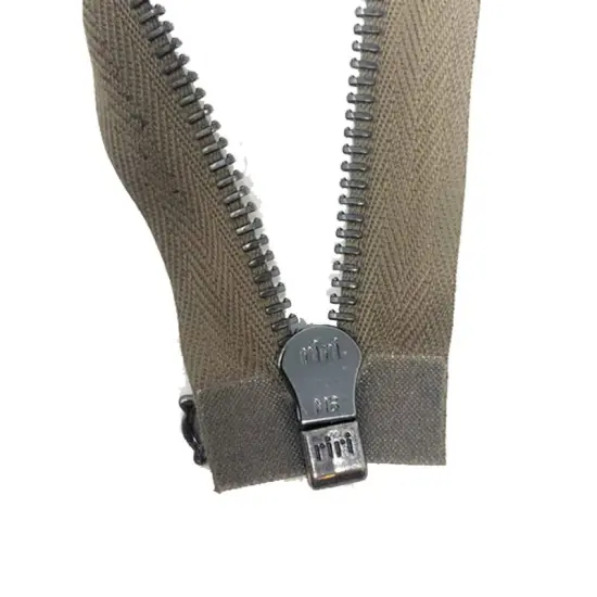 Zipper &ndash; Dark Camel 6MM Open Bottom Separating for Jackets and Outerwear {6}