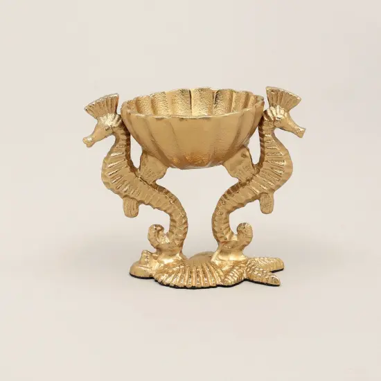 Decorative Bowl with Antique Gold Finish - Table D&eacute;cor {3}