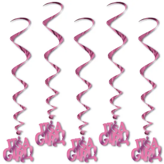 30 Piece Bulk It's A Girl! Whirls {1}