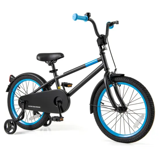 Metal Kids Bike with Adjustable Handlebar and Saddle for Comfortable Riding {3}
