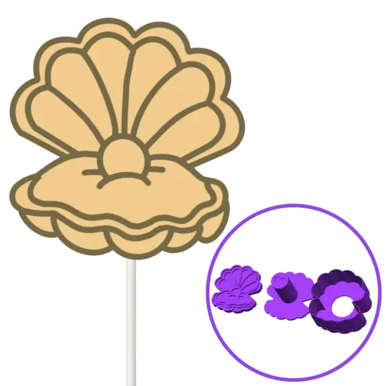 Clams Cake Pop Mold or Popper {1}