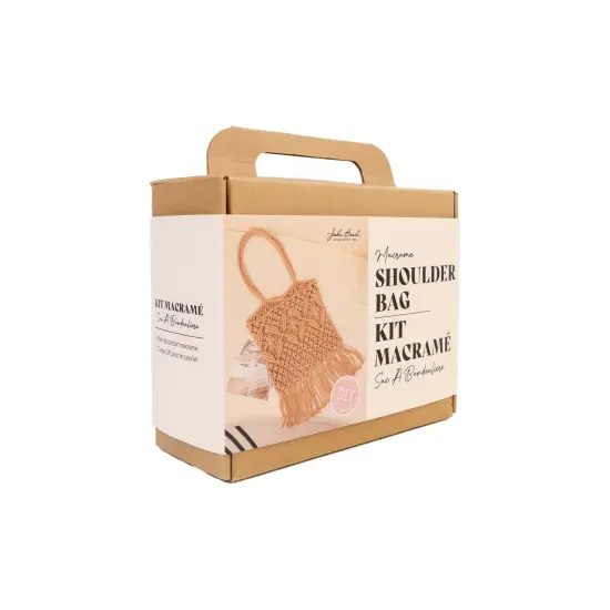 John Bead Macrame Craft DIY Kit Shoulder Bag {5}