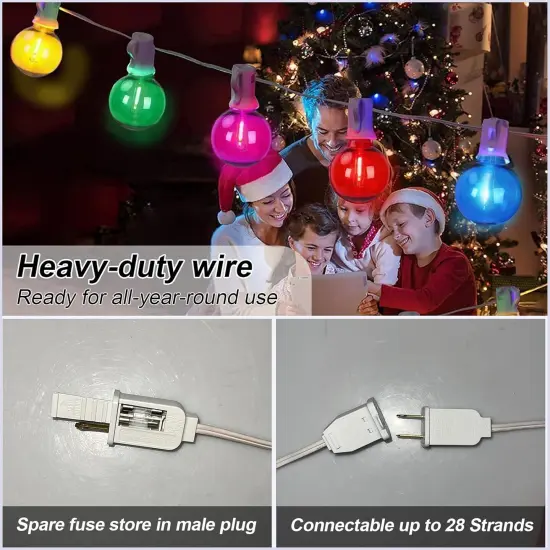 25Ft LED Outdoor String Lights {4}