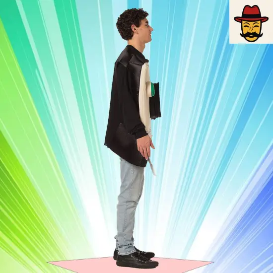 Retro Instant Camera Adult Costume Square Tunic for Halloween and Parties {5}