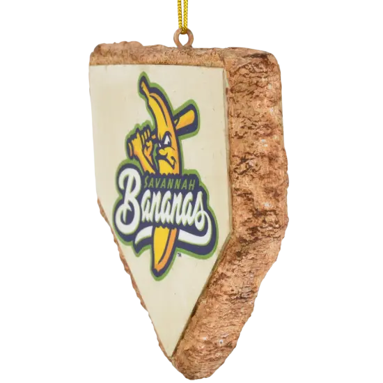 Tree Buddees x Savannah Bananas Home Plate Official Banana Ball Ornament - Limited Edition {2}
