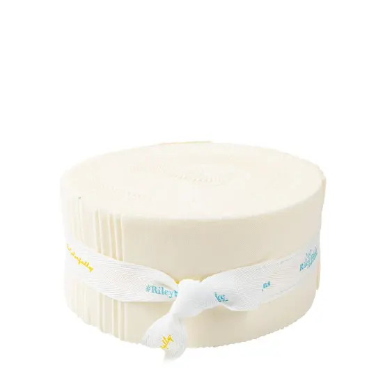 Confetti Cotton 2.5" Strip Roll (Jelly Roll / Rolie Polie) in Le Creme byfor Riley Blake (RP-120-LECREME-40) {1}